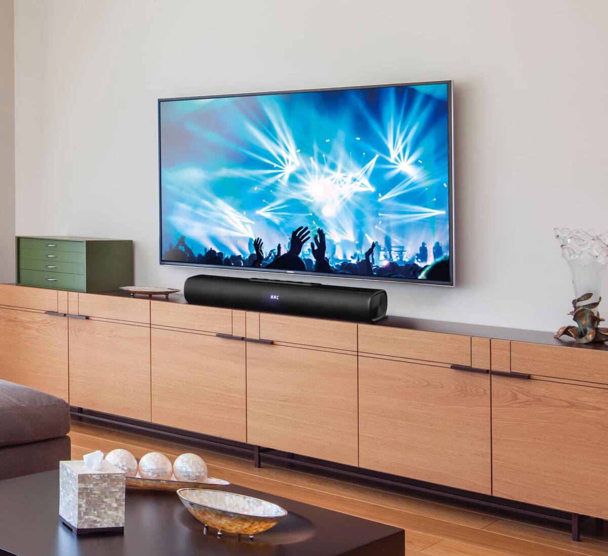 サウンドバー Bluetooth 5.0 5通り接続可能