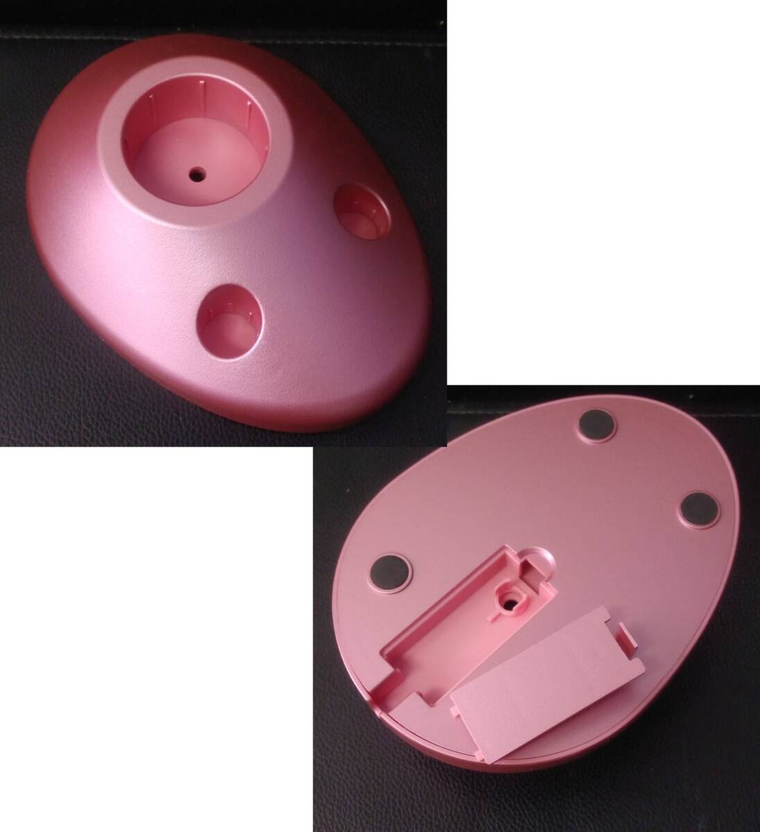 《健康》器具 「保阪流ウェルネス：ディープアタッカー ピンク DSY-MGB-01」 丸型アタッチメント欠品 イッティ マッサージガン_画像6