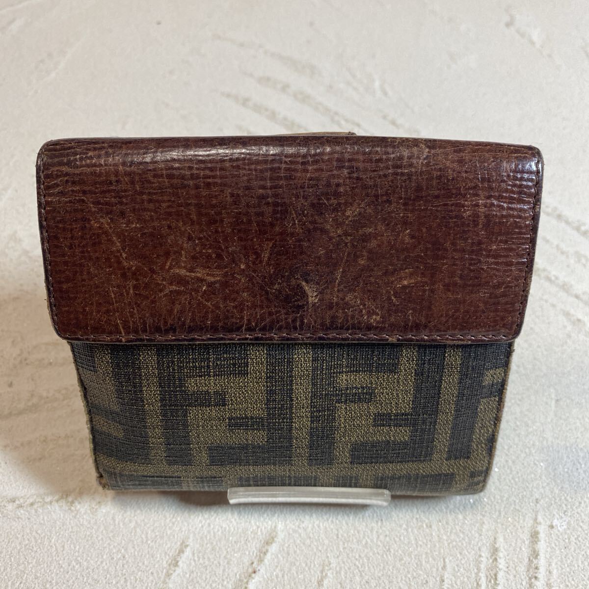 FENDI フェンディ ズッキーノ キャンバス コインケース ミニウォレット FENDI フェンディ ズッキーノ キャンバス コインケース ミニ