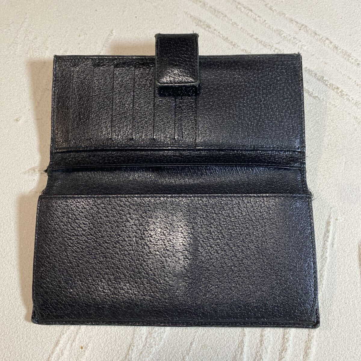 GUCCI グッチ 長財布 ブラック GGキャンバス リボン GUCCI グッチ GGキャンバス Wホック 長財布 ブラック シルバー