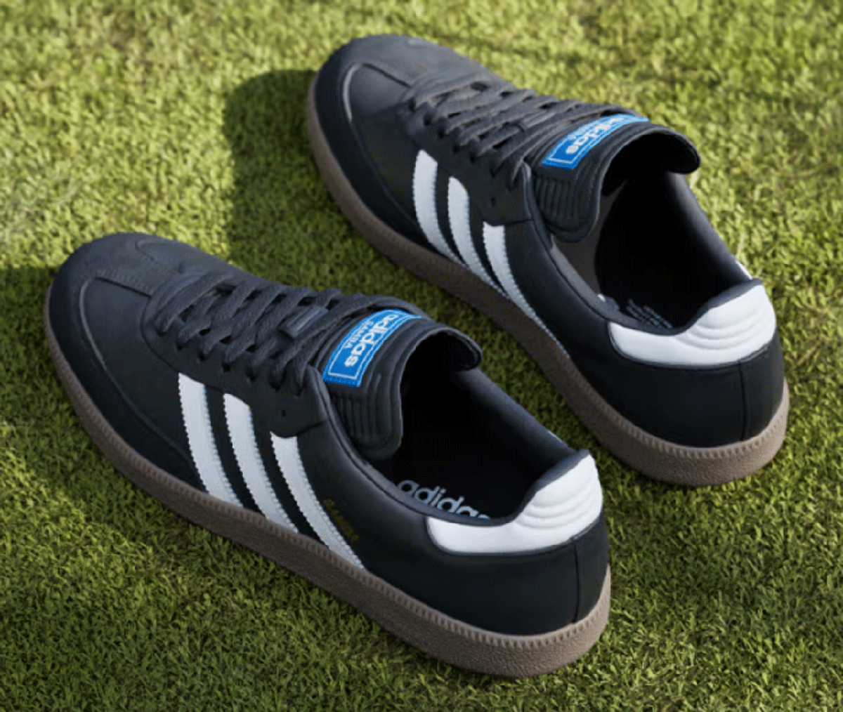 新品■アディダス■2025.2■サンバ ゴルフ フルグレイン レザー スパイクレス■JH6150■CORE BLACK/CLOUD WHITE/GUM■26.5CM■正規品の画像6