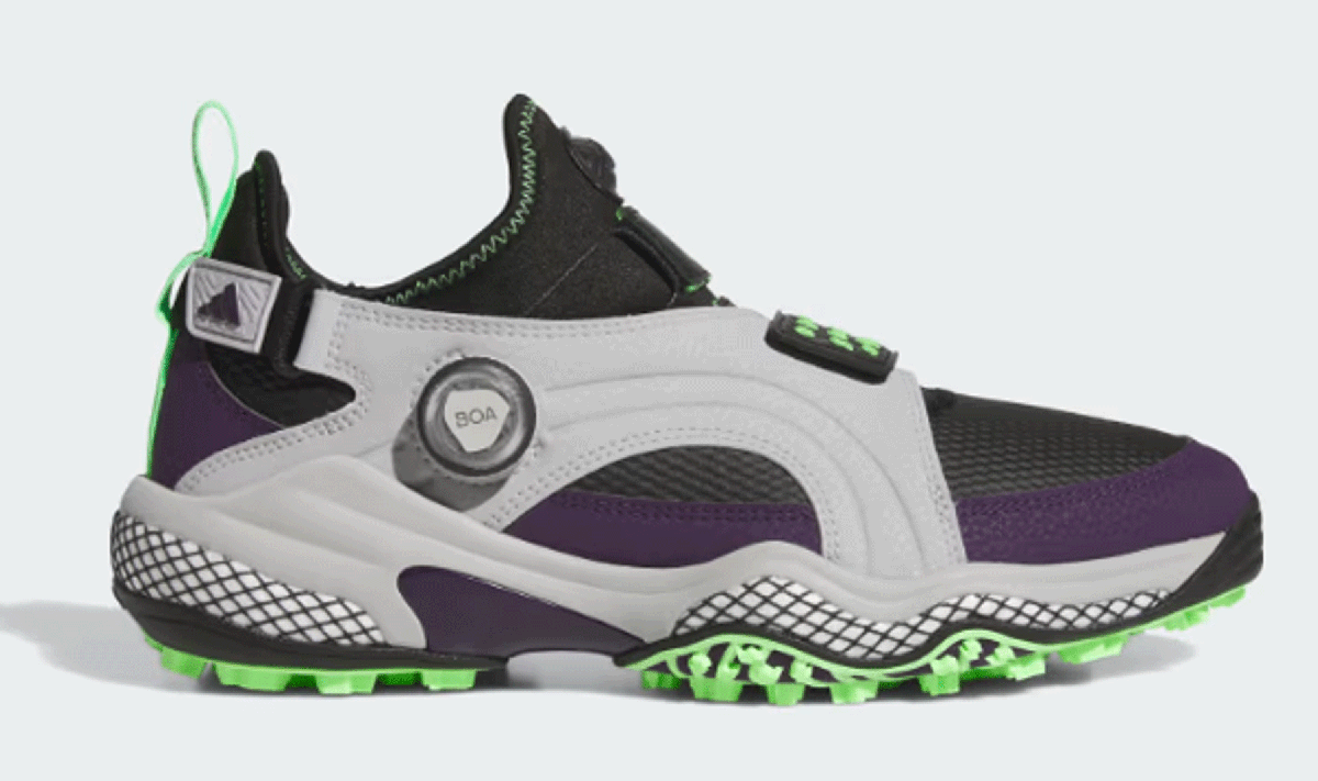  новый товар # Adidas #2025.7# код Chaos -25- mid cut - боа - шиповки отсутствует #JQ7717# черный | Grace Lee | Aurora слива #26.0CM#
