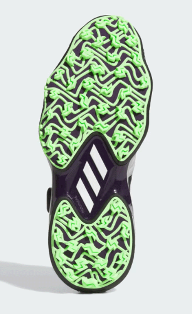  новый товар # Adidas #2025.7# код Chaos -25- mid cut - боа - шиповки отсутствует #JQ7717# черный | Grace Lee | Aurora слива #25.5CM#