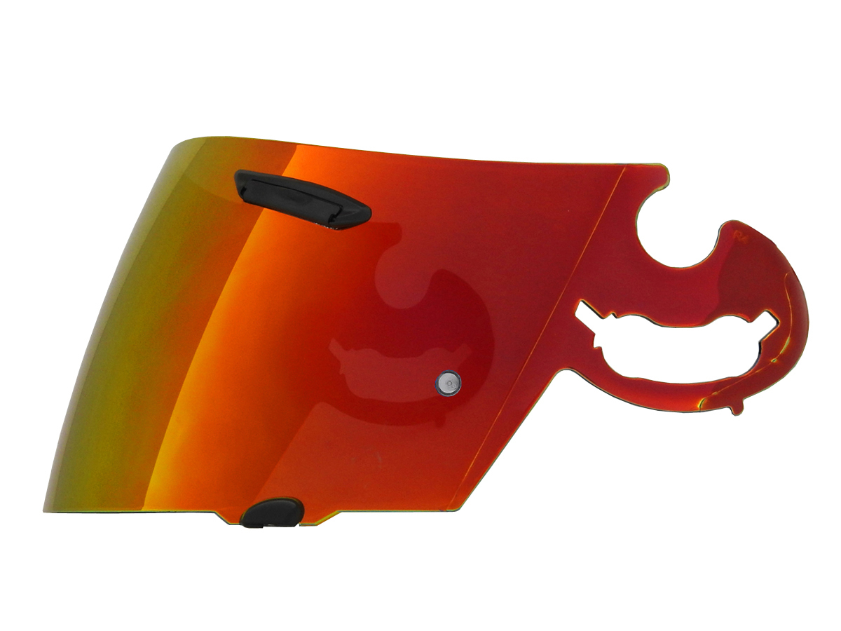 スーパーアドシスL ミラーシールド オレンジ/ダークスモーク 社外品[Arai アライ RX-7 RR4アストロ ラパイド OMNI VECTOR PROFILE]:_画像4