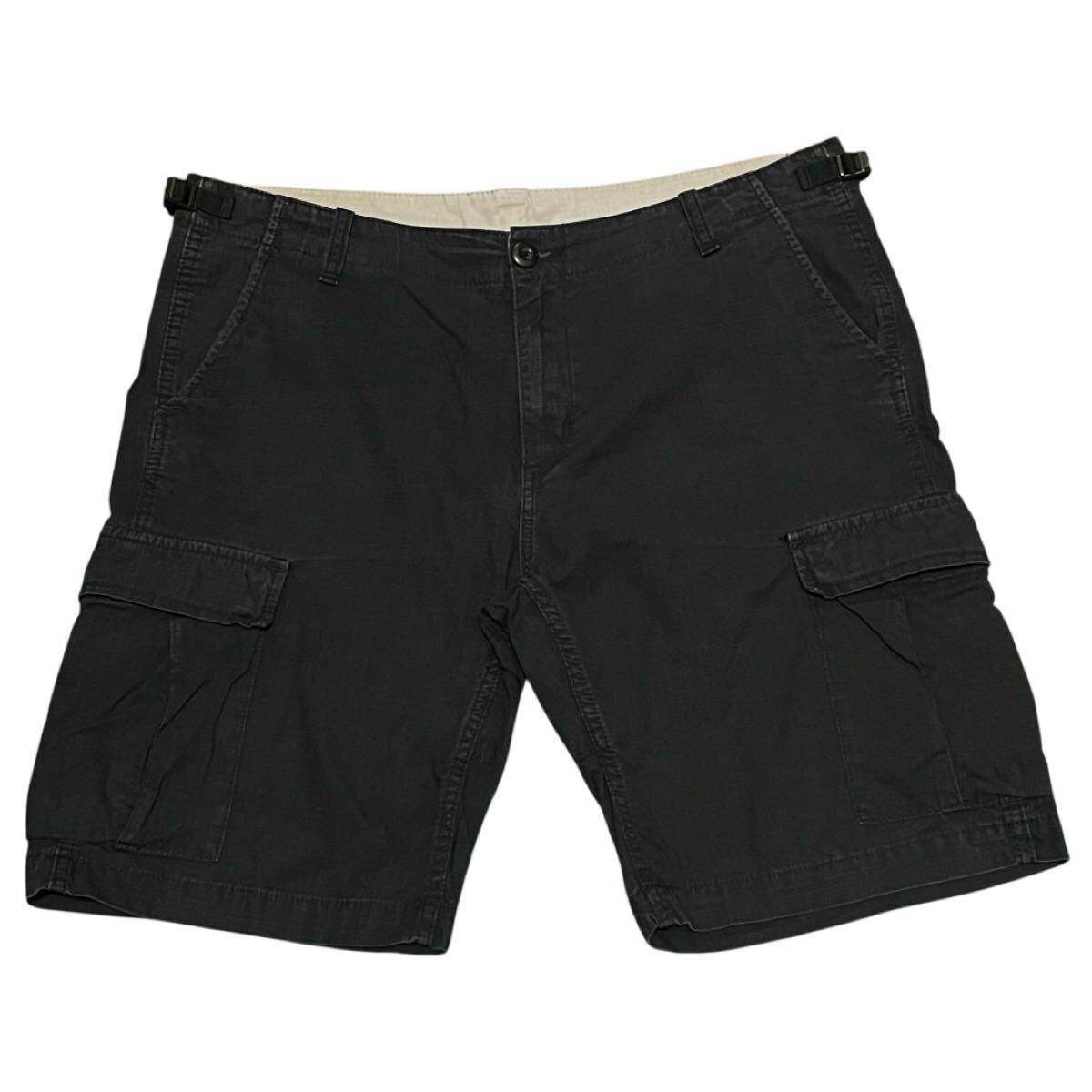 00s Carhartt カーゴショーツ カーハート 美品 リップストップ 00s 良フェード カーハート リップストップ カーゴショーツ