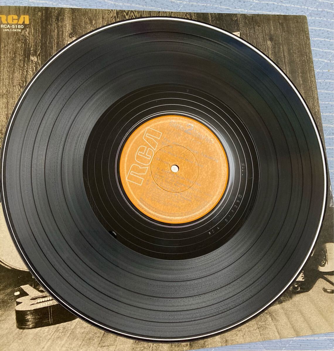 国内盤 LP THE ATKINS- TRAVIS TRAVELING　SHOW_画像5