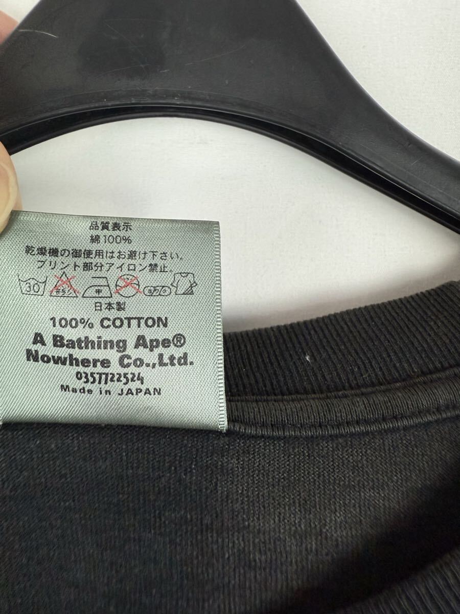 A BATHING APE 90's ARCHIVESuperman Logo L/S T-SHIRT_画像10