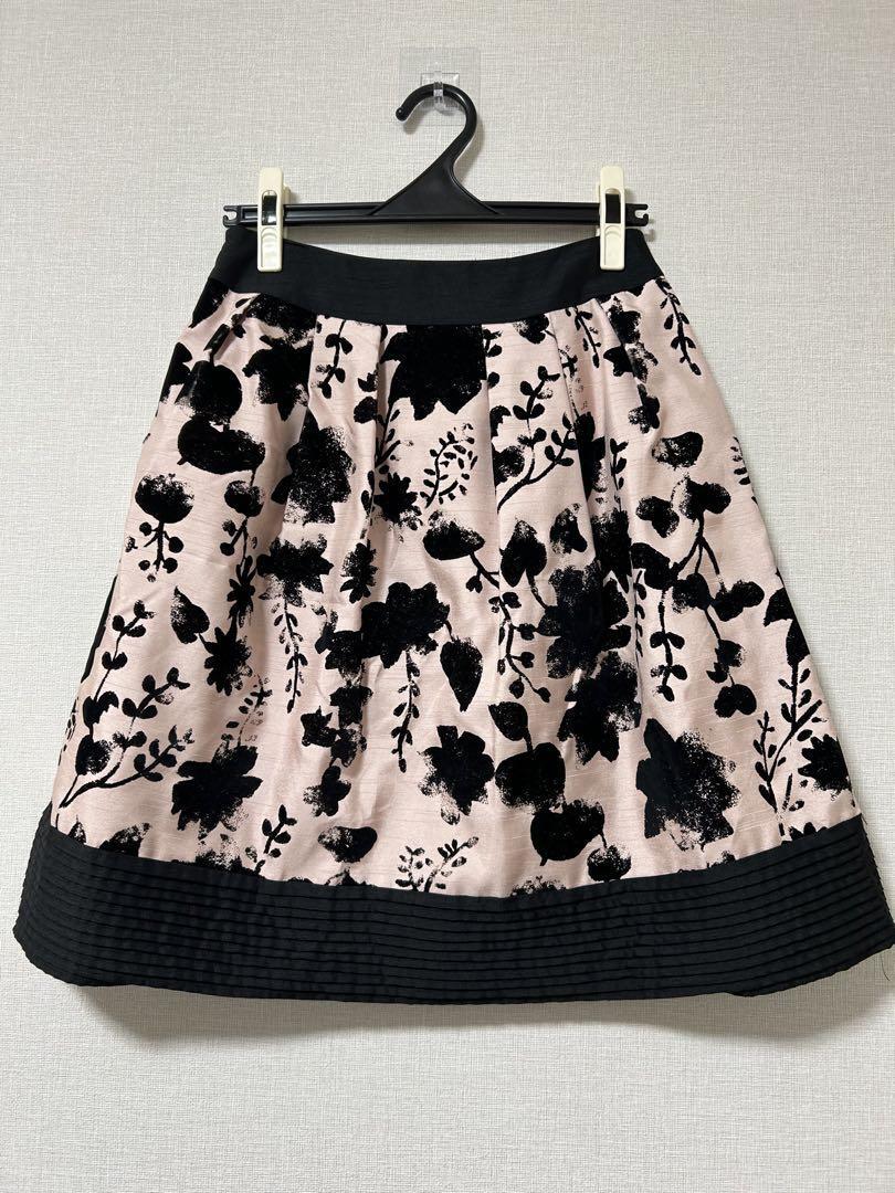 ⭐︎美品⭐︎ TO BE CHIC フレアスカート 花柄 TO BE CHIC トゥービーシック 花柄フレアスカート 40|Yahoo
