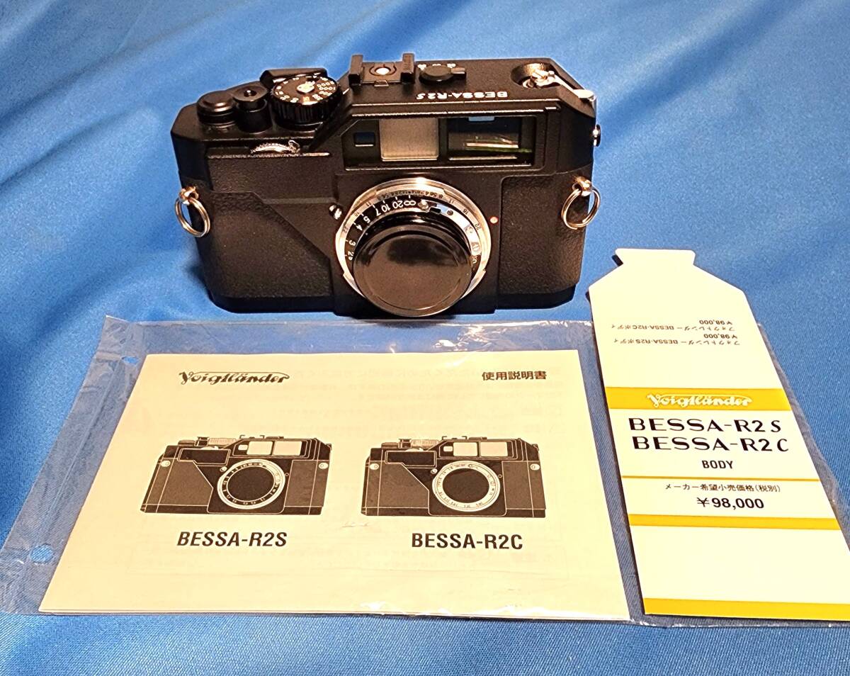 ◆【希少・新品未使用】Voigtlnder BESSA R2S NHSモデル ニコンSマウント 世界500台限定品◆