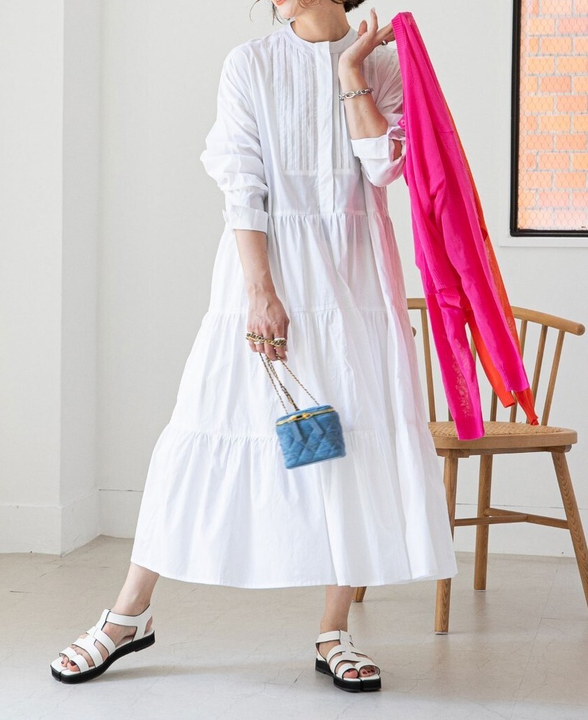 rectangle　レクタングル　(M)　ティアード ワンピース_画像4