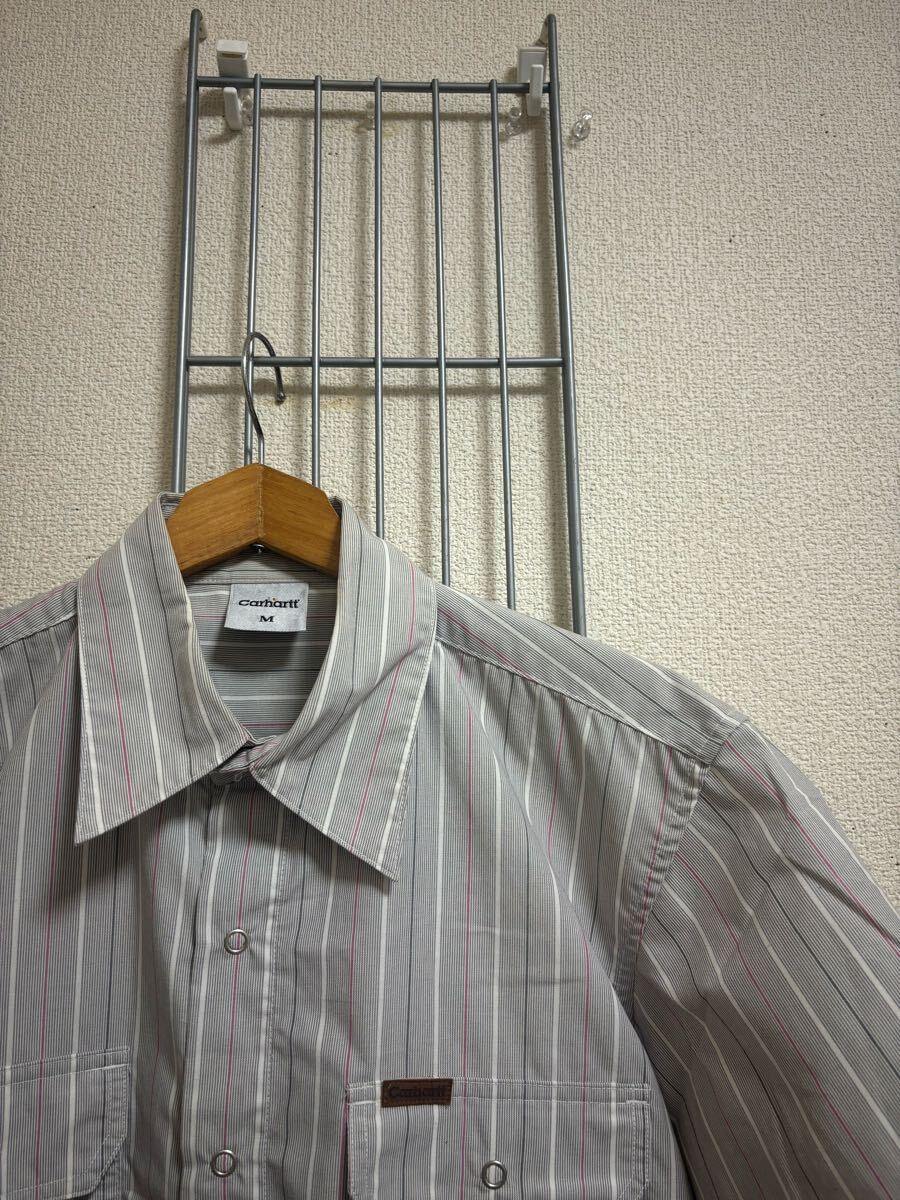 ［Carhartt］カーハート　 半袖シャツ　ストライプ　M 0250711-1411_画像2
