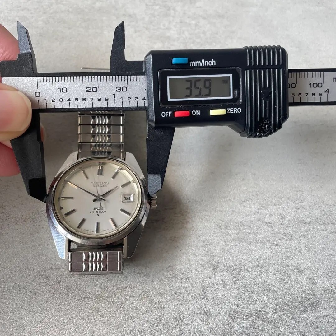 SEIKO キングセイコー HI-BEAT メンズ 腕時計 自動巻き 可動 稼働品 SEIKO キングセイコー HI-BEAT デイト 自動巻き 腕時計