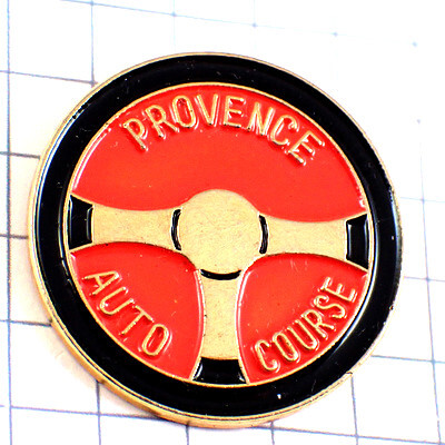  значок * автомобиль руль автомобиль школа * Франция ограничение булавка z* редкость . Vintage было использовано булавка bachi