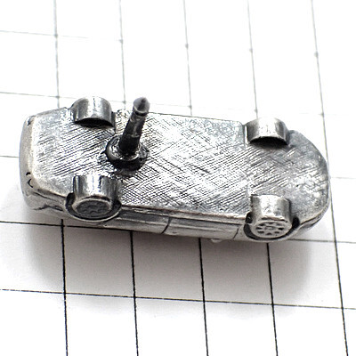  значок * машина серебряный серебряный цвет * Франция ограничение булавка z* редкость . Vintage было использовано булавка bachi