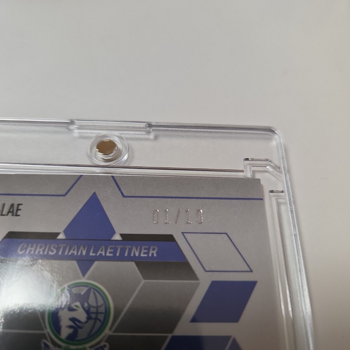 即決★クリスチャン・レイトナー★１０枚限定 直筆サイン シリアル ファーストナンバー １１０ CHRISTIAN LAETTNER NBAカード 金メダル_画像3