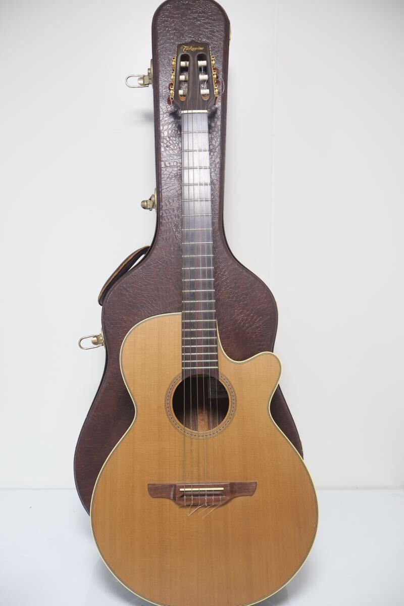 ☆ 状態良し ハードケース付き Takamine タカミネ NPT-110 ☆ Takamine タカミネ NPT-110 エレアコギター 弦楽器 ハードケース