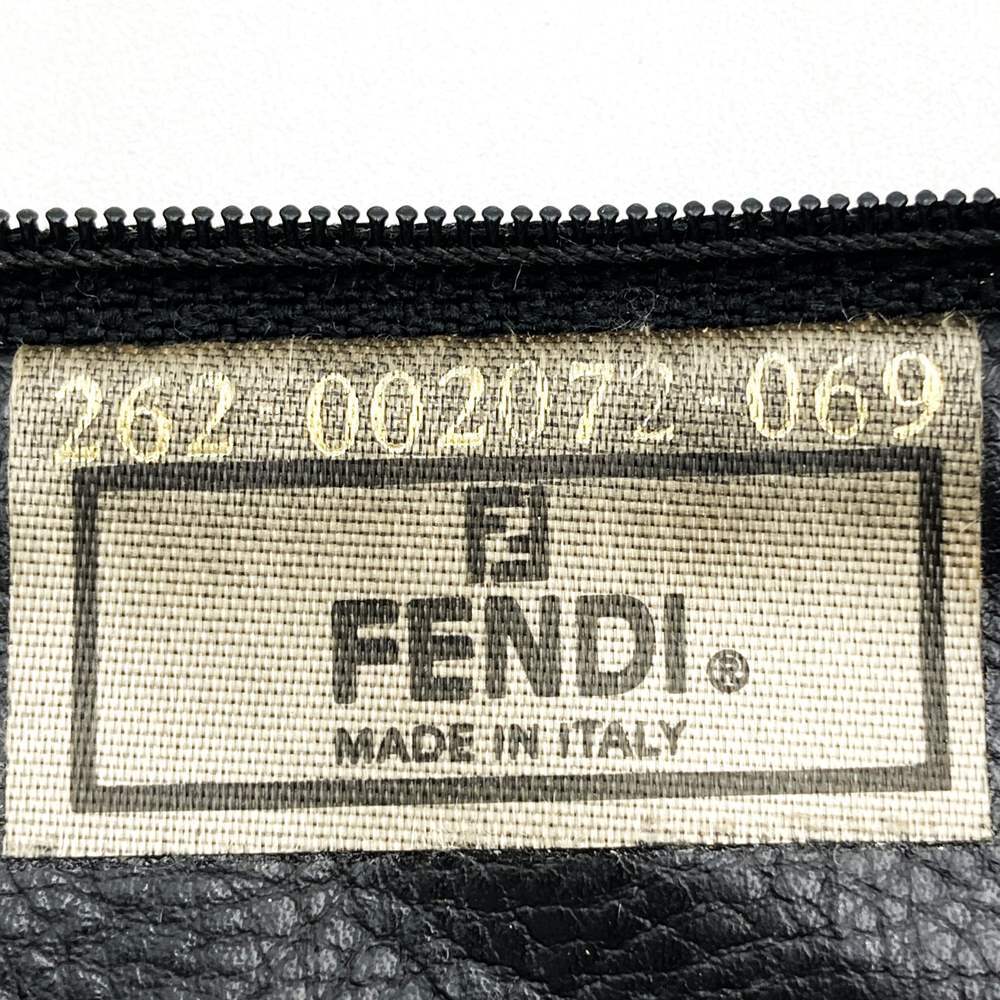 FENDI フェンディ 262 002072 069 ペカン ポーチ 小物入れ PVC レディース メンズ_画像5