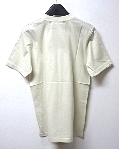 M 未使用【YMC You Must Create BAND AID PRINT T-SHIRT 7708 BONE/YELLOW ユーマストクリエイト Tシャツ バンドエイド プリント Tシャツ】_画像3