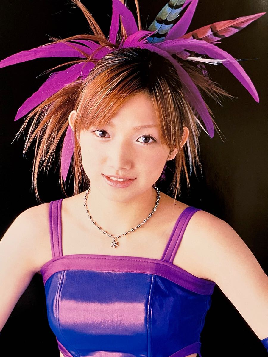 額装品★モーニング娘。/後藤真希①①こういう衣装のゴマキが好き！グラビア★当時印刷物★A4サイズ額入り★愛のバカやろう★LOVEマシーン_画像3