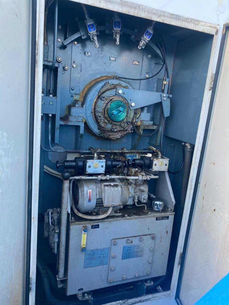 オシキリ横型ミキサー 1台目型式: HM-600　大型ミキサー　製パン　業務用　動作確認済　動作確認ビデオ有り　未整備 三相200V_画像8