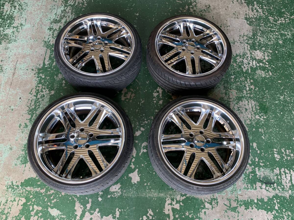 ヴィエナホイール19インチ SSRヴィエナ ノーブル 19インチ 215/35R19 215/35ZR19 メッキ