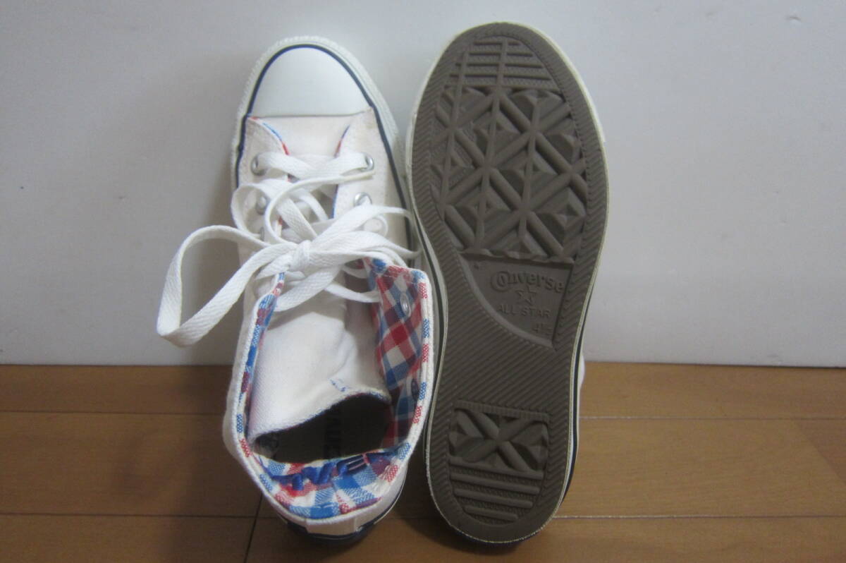 CONVERSE コンバース ALL STAR オールスター 1CK195 HI ハイカットスニーカー 白 23.5㎝ O2507D_画像2