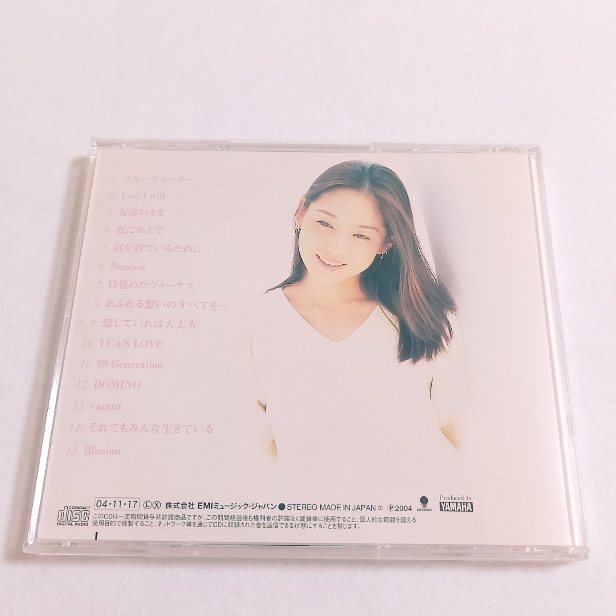 [帯付!] 森川美穂 / ゴールデン☆ベスト CD 《高音質 デジタルリマスター》 ベスト アルバム 全15曲 ブルーウォーター/目覚めたヴィーナス_画像3