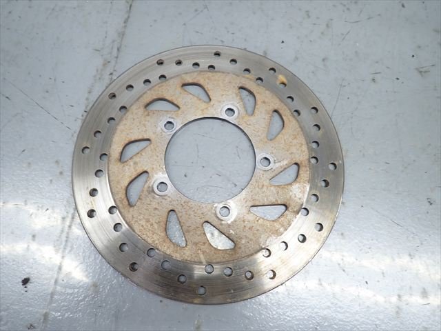 β250626-3 ヤマハ マジェスティS XC155 SG28J (H26年式) 始動動画有 純正 リアブレーキディスクローター 厚み3.5mm 段付き有!_画像1