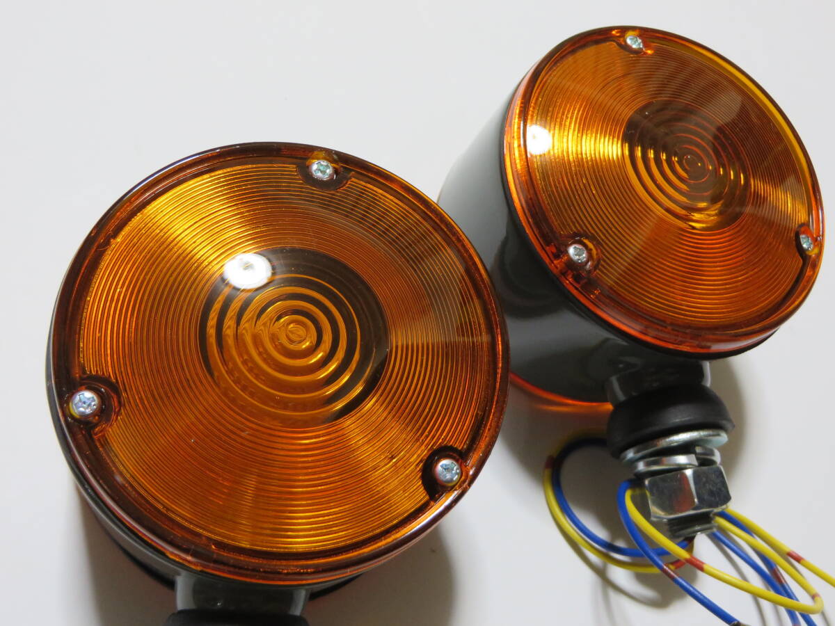 三菱ふそう ジュピター フロントフェンダーランプ 橙/橙 MITSUBISHI FUSO Jupiter front fender lamp 旧車 昭和 当時 ISUZU HINO ジムニー_画像7
