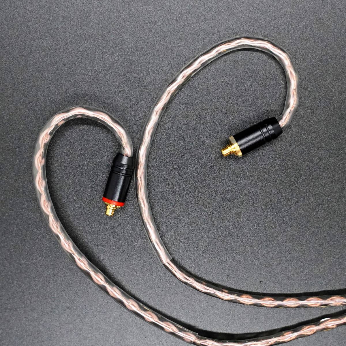 【超高評価】DIY ソニー キンバーケーブル最高仕様 MMCX/4.4mm 超高評価】DIY ソニー キンバーケーブル最高仕様 MMCX/4.4mm（黒