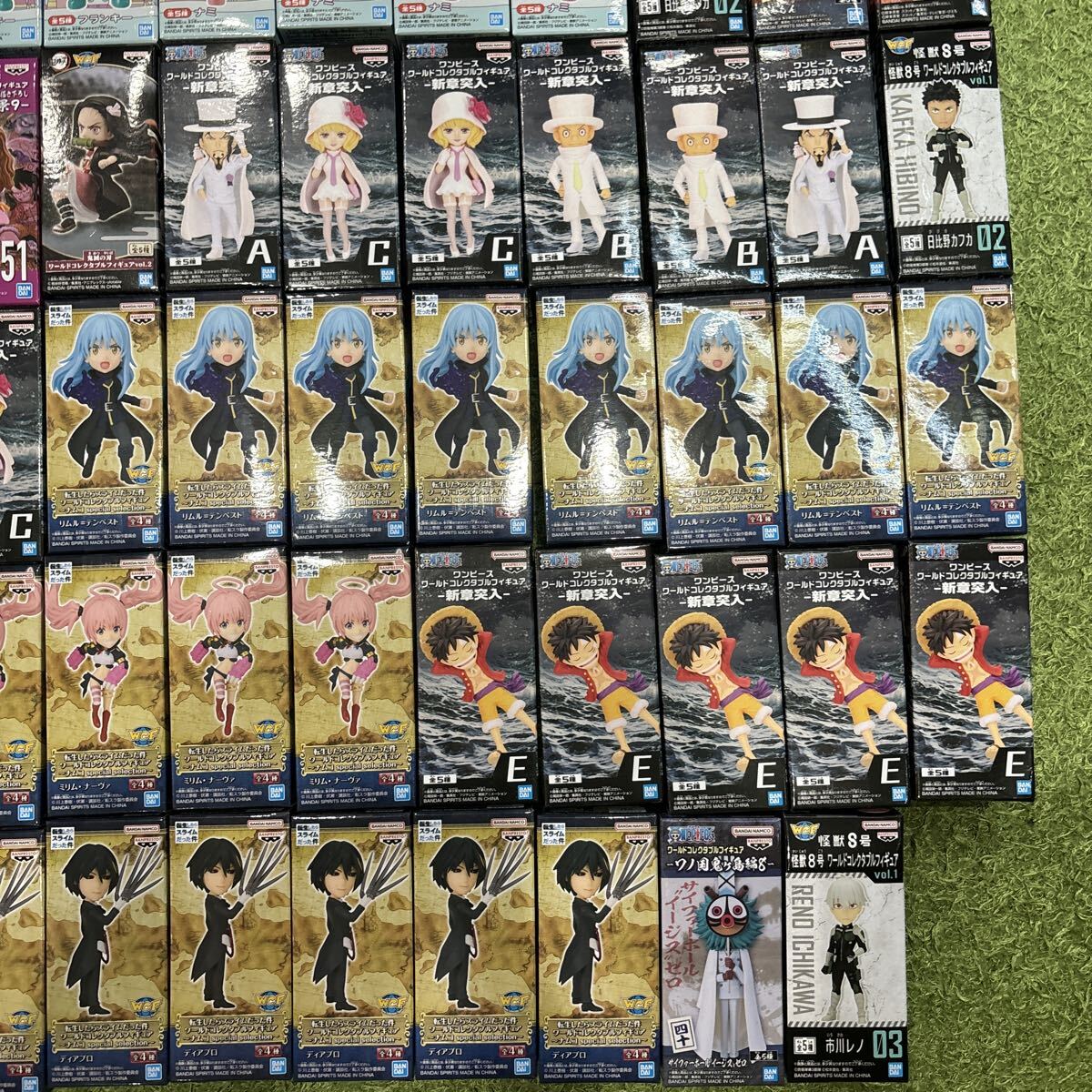 フィギュア まとめ売り ワンピース 転スラ ◯未開封 ワンピース ONE PIECE 転生したらスライムだった件 転