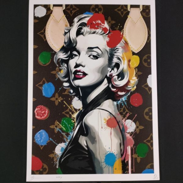 AM65 DEATH NYC 世界限定ポスター 現代アート ポップアート