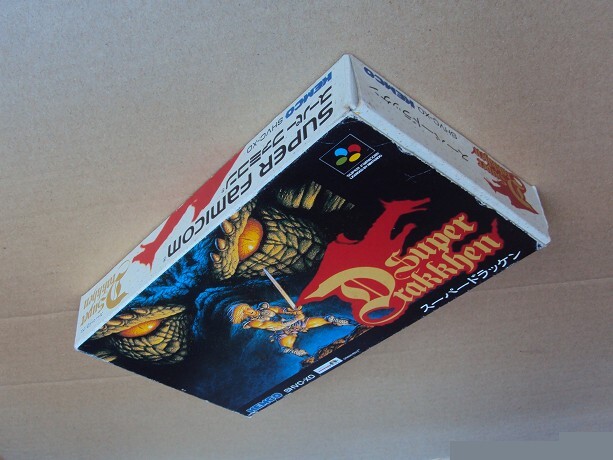 ★・SFC 「 スーパードラッケン Super DRAKKHEN 」 ★箱・取説付 動作確認済 端子清掃済_画像3