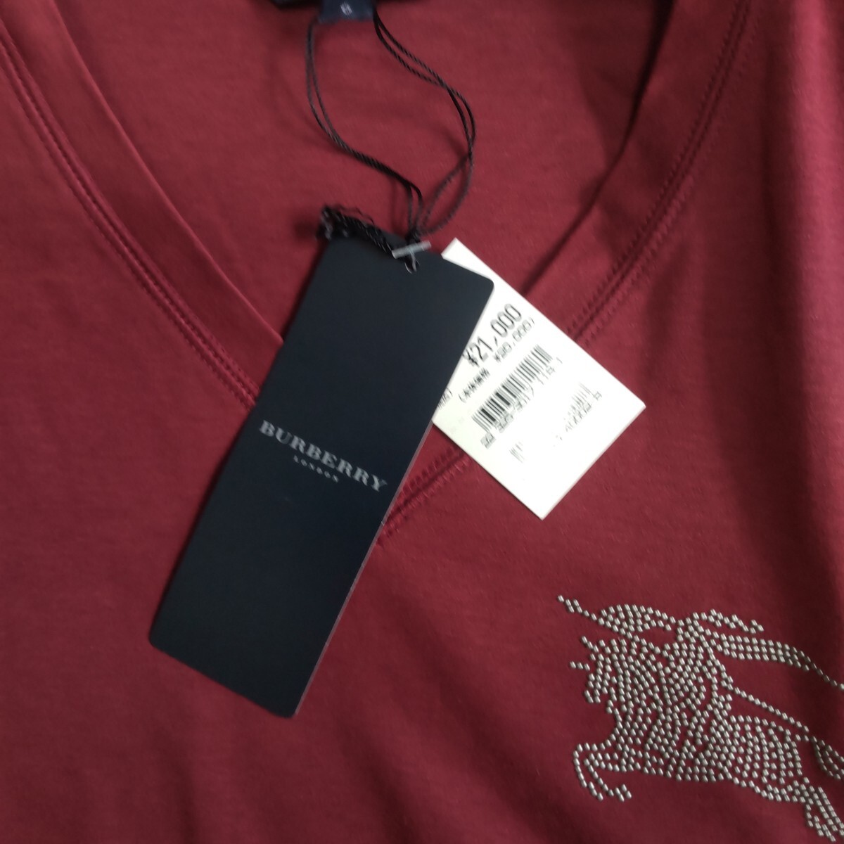 BURBERRY カットソー 新品タグ付き タグ付き新品 1番大きいサイズ バーバリーロンドン 七分袖