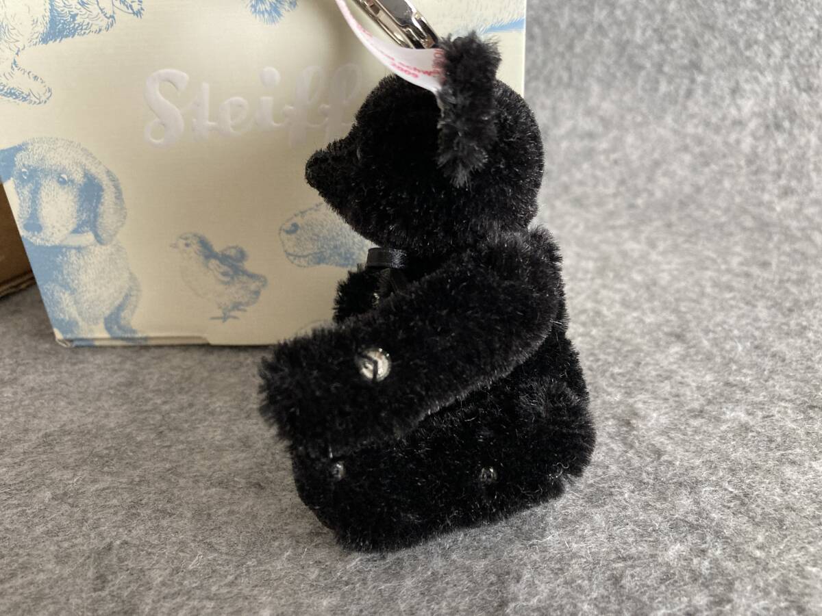 送料込 即決 限定品 シュタイフ×スワロフスキー steiff テディベア 036323 TEDDY BEAR クルスタルベア バッグ ペンダント 白タグ 証明書