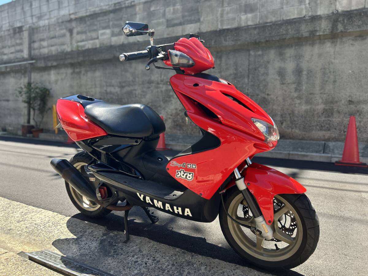 希少車■ミナレリヤマハ AEROX 100 エアロックス 100 117ccボアアップ PWK28 フルチューン車※バイクの下取り買取出來ます? aerox50