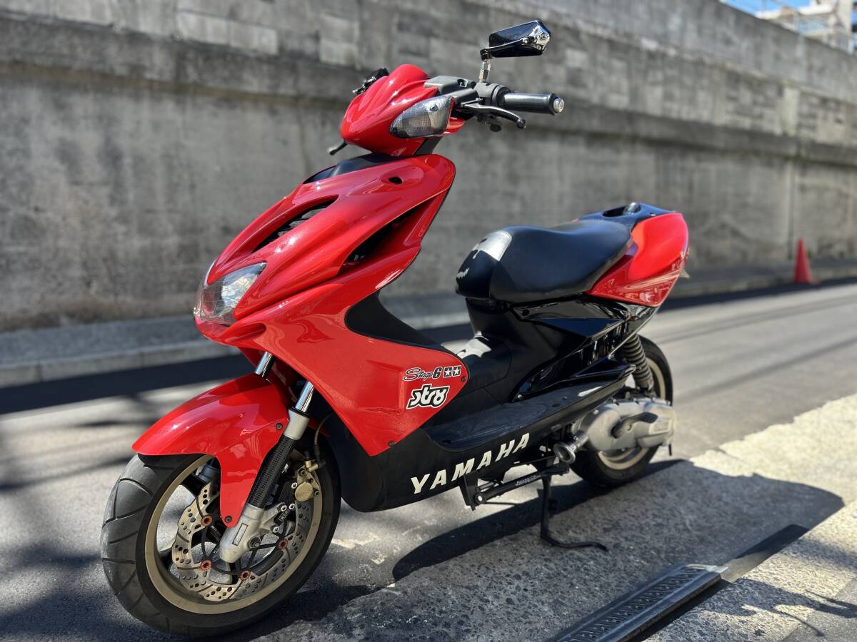 希少車■ミナレリヤマハ AEROX 100 エアロックス 100 117ccボアアップ PWK28 フルチューン車※バイクの下取り買取出來ます? aerox50