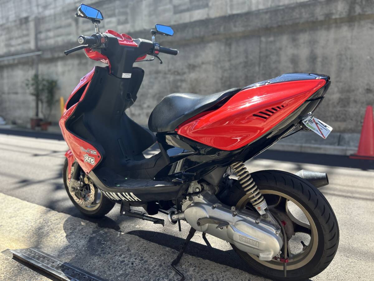 希少車■ミナレリヤマハ AEROX 100 エアロックス 100 117ccボアアップ PWK28 フルチューン車※バイクの下取り買取出來ます? aerox50