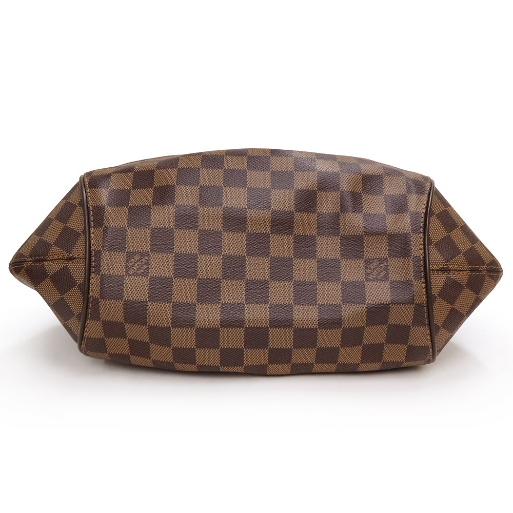 ( б/у ) Louis Vuitton LOUIS VUITTONsi стойка naMM большая сумка Damier eben Brown чай Gold металлические принадлежности N41541