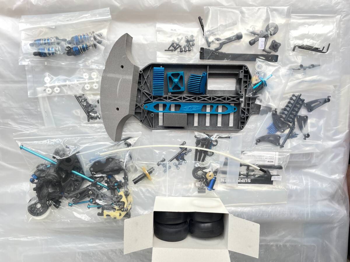 アソシ RC10TC3 ファクトリーキット ☆組立途中未走行! Team Associated アソシエイテッド RC10 TC3