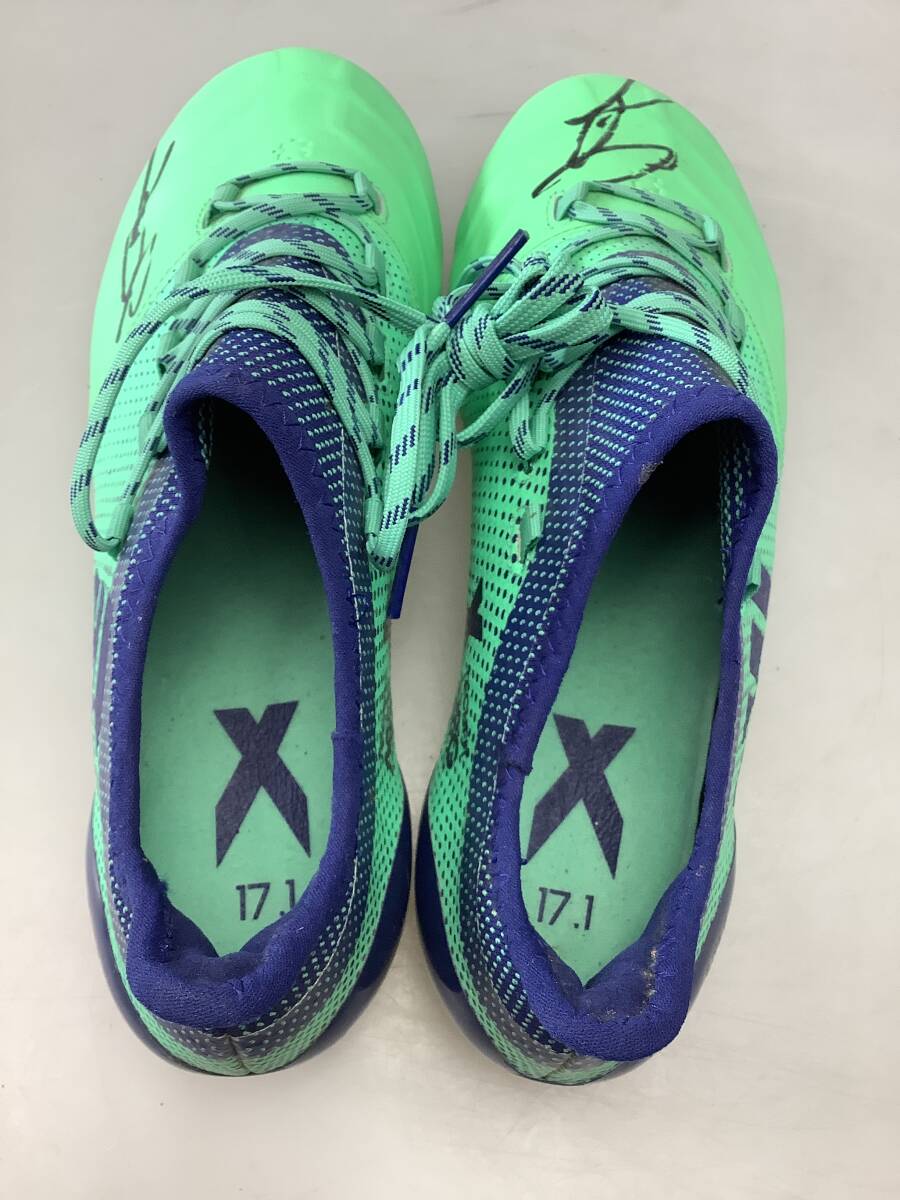 T0031 Kagawa Синдзи игрок реальное использование подписан шиповки adidas Adidas 