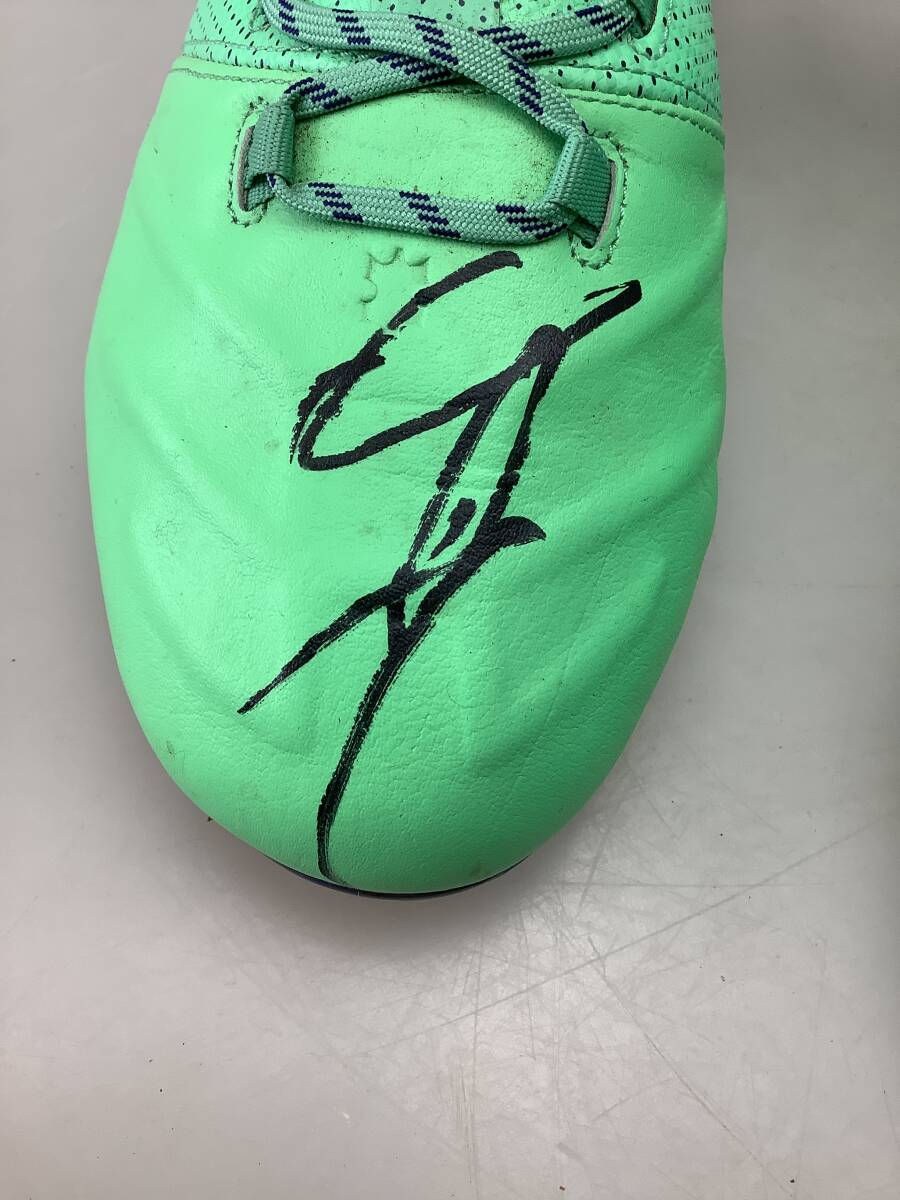 T0031 Kagawa Синдзи игрок реальное использование подписан шиповки adidas Adidas 