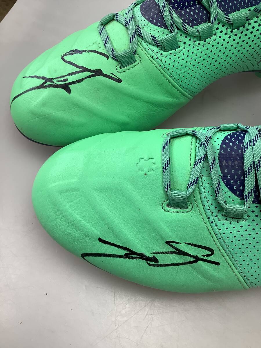 T0031 Kagawa Синдзи игрок реальное использование подписан шиповки adidas Adidas 