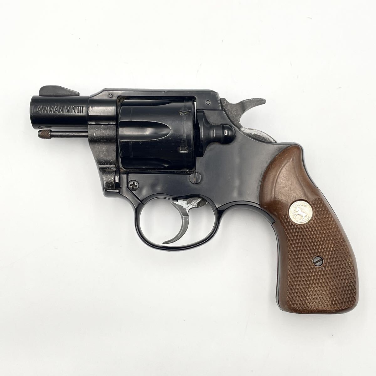 木製グリップ/MGC LAWMAN MK-Ⅲ 357 MAGNUM ◎ LAWMAN MK III コルト 357MAGNUM CTG MGCモデルガン ローマン
