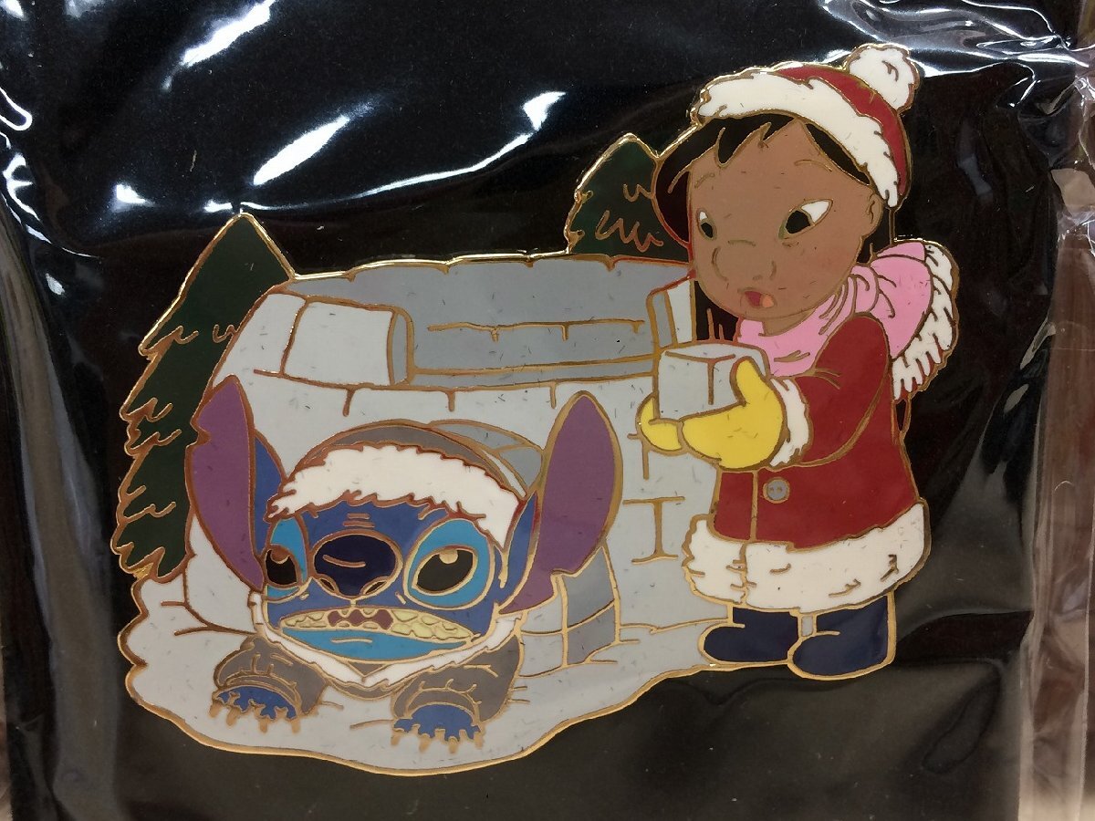ディズニーオークション リロ&スティッチ ピンバッジ ディズニー 《未使用品》リロ&スティッチ ピンバッジ 限定300個