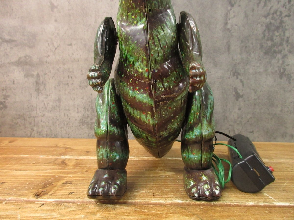 ゴジラ ブリキ ブルマァク 当時もの W3-0224】1円 当時物 希少 昭和レトロ ゴジララジコン
