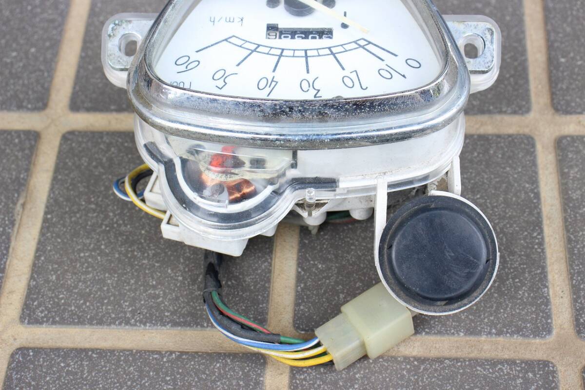 中古 実動 ジョルノ AF24 スピードメーター 一式 ウィンカーリレー付 ホンダ HONDA 2スト キャブ_画像2