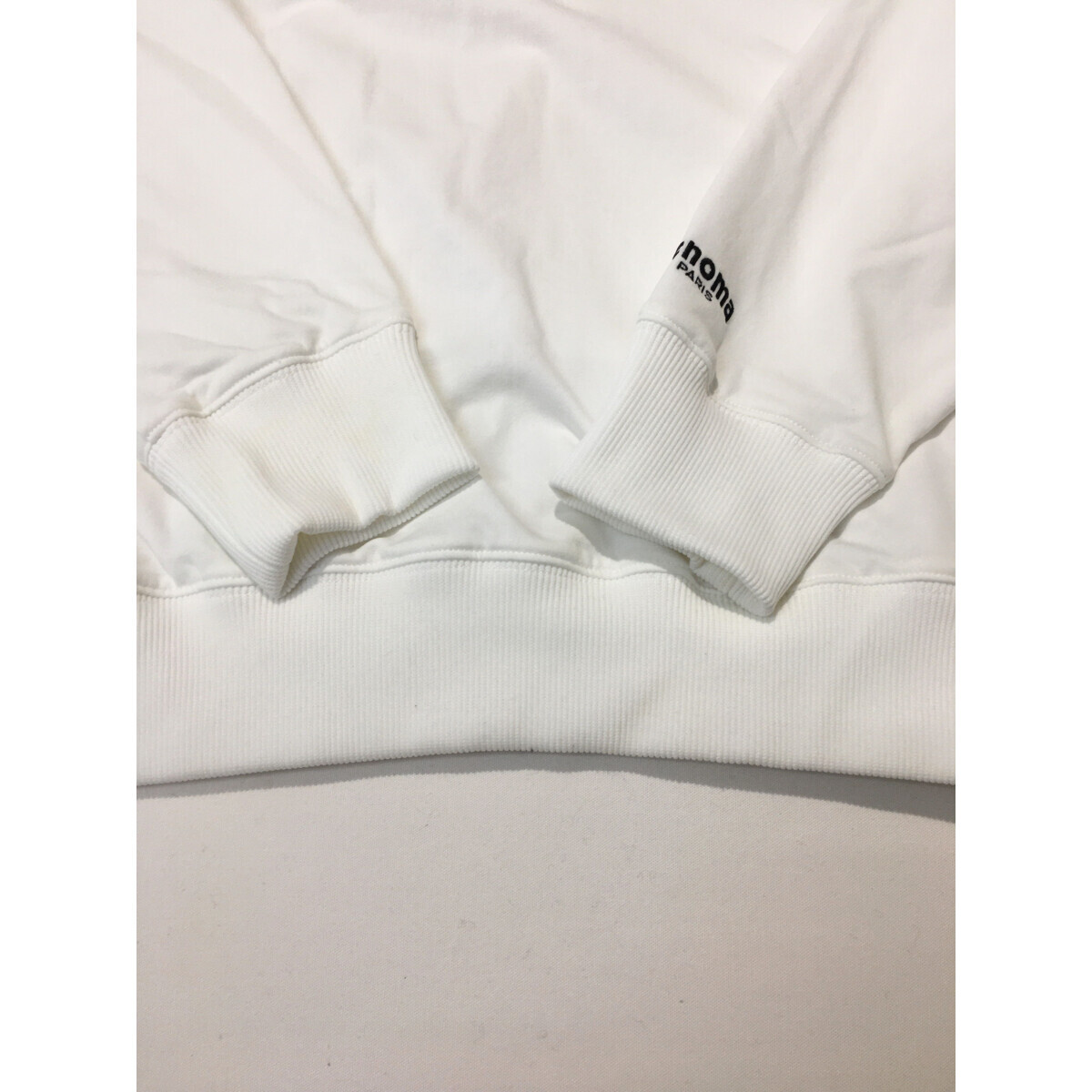 coco 中古【SALE】レノマ renoma メンズ スウェット L 白 ホワイト ハイネック オフタートルネック レターパックプラス発送可 98373_画像4