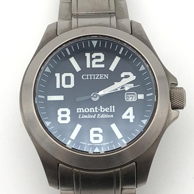 CITIZEN × mont-bell プロマスター 腕時計 BN0111 シルバー シチズン モンベル[240010475502]