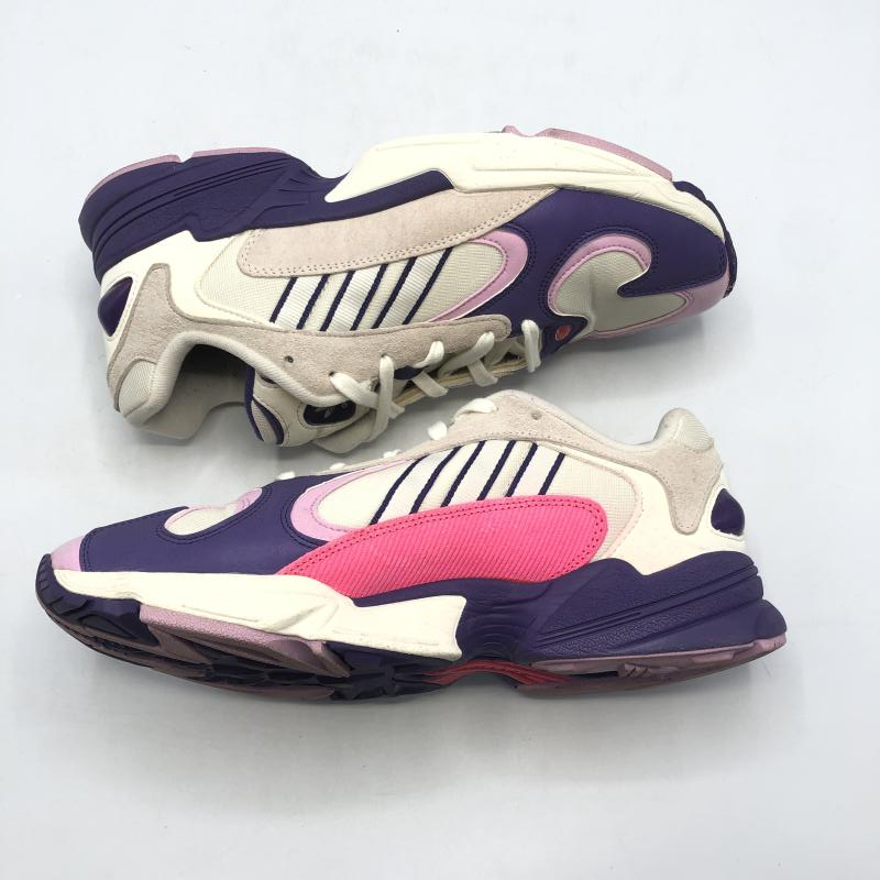 【中古】Dragon Ball Z × adidas YUNG-1 Frieza スニーカー 28cm D97048 白 ピンク 紫 ドラゴンボールZ アディダス[240010473837]_画像3
